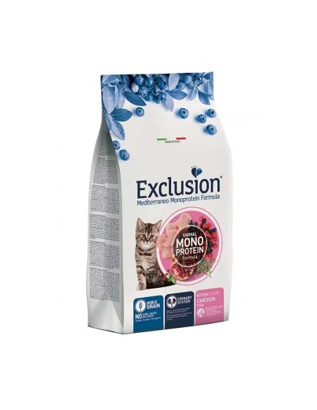 Exclusion mediterraneo gatto kitten pollo 1,5 kg
