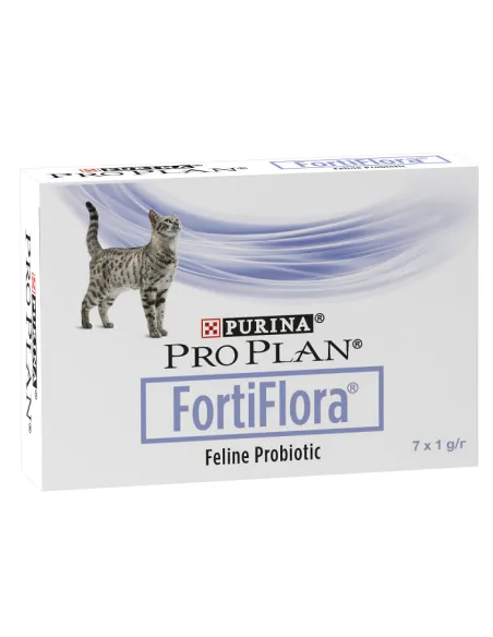 Fortiflora Gatto Purina 7 Bustine da 1 gr Fortiflora Gatto Purina 7 Bustine da 1 gr