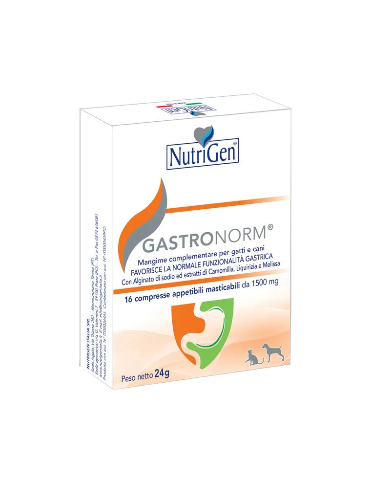 Gastronorm Nutrigen 16 Compresse