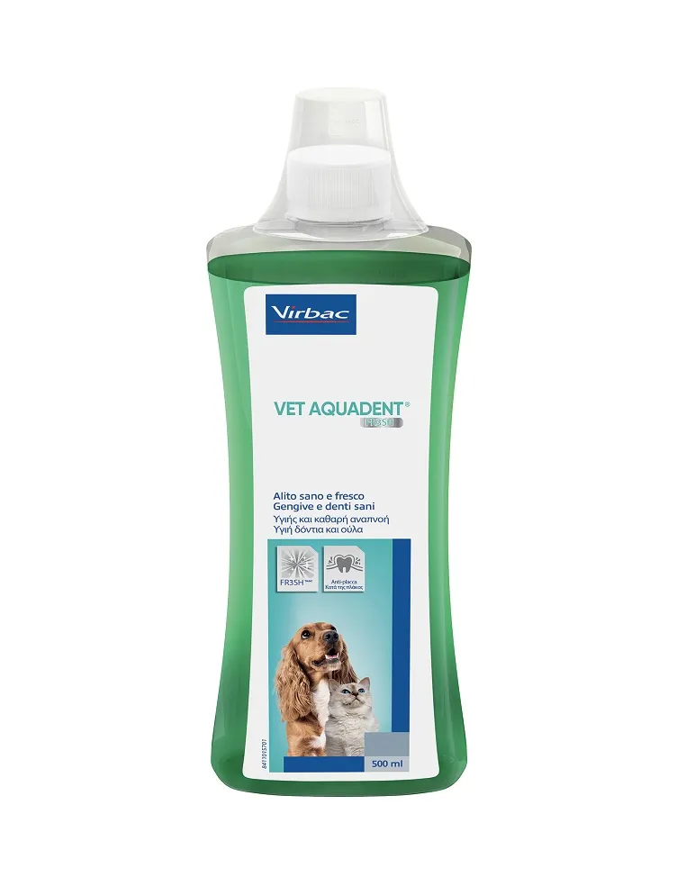 Vet Aquadent Fresh Virbac Flacone 500 ml