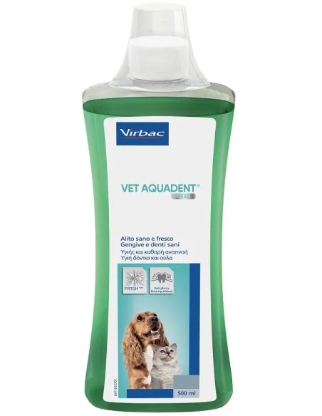 Vet Aquadent Fresh Virbac Flacone 500 ml