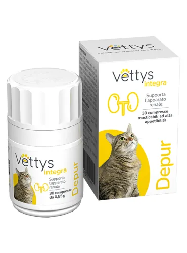 Vettys Integra Depur Gatto 30 Compresse