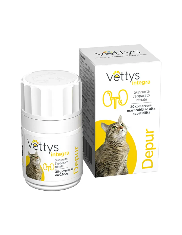 Vettys Integra Depur Gatto 30 Compresse