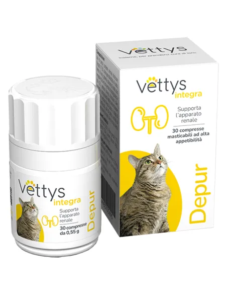 Vettys Integra Depur Gatto 30 Compresse