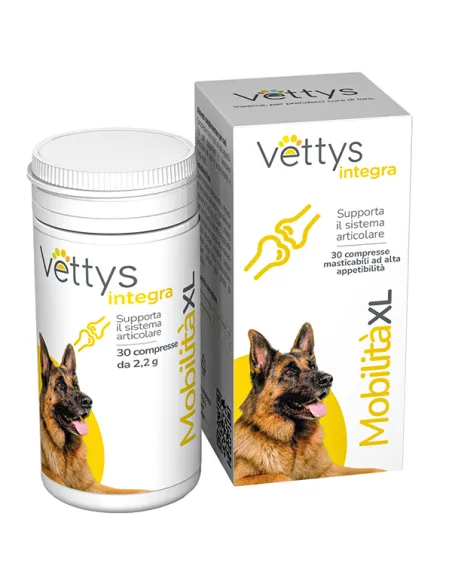 Vettys Integra Mobilità XL Cane Confezione da 30 compresse Vettys Integra Mobilità XL Cane Confezione da 30 compresse