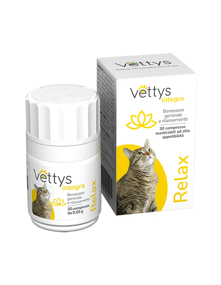 Vettys Integra Relax Gatto 30 Compresse