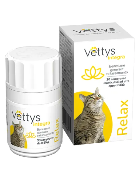 Vettys Integra Relax Gatto 30 Compresse Vettys Integra Relax Gatto 30 Compresse