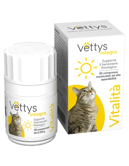 Vettys Integra Vitalità Gatto 30 Capsule Vettys Integra Vitalità Gatto 30 Capsule