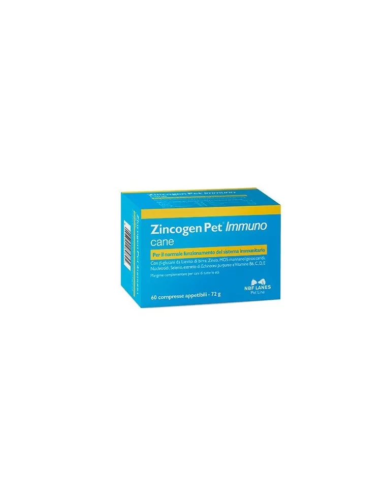 Zincogen Pet Immuno NBF 60 Compresse