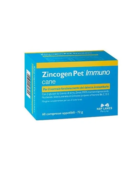 Zincogen Pet Immuno NBF 60 Compresse