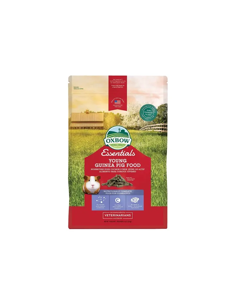 Oxbow essentials young guinea pig food 2,25 kg