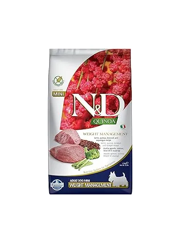 N&D Quinoa Weight M. Mini Agnello 2,5 Kg