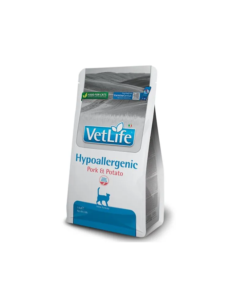 Vet Life Cat Hypo Pork & Potato 1,5 Kg