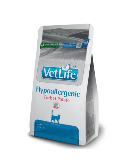 Vet Life Cat Hypo Pork & Potato 1,5 Kg Vet Life Cat Hypo Pork & Potato 1,5 Kg