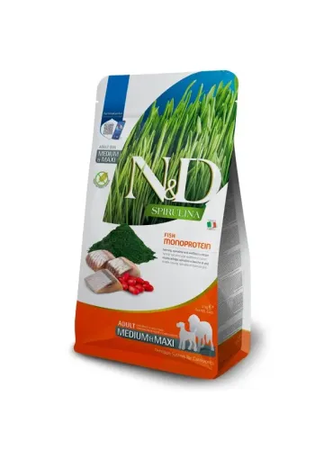 N&D Spirulina Herring Adult Med/Max 7 Kg