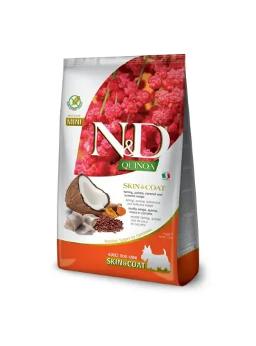 N&D Quinoa Skin&Coat Mini Aringa 2,5 Kg