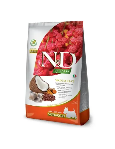 N&D Quinoa Skin&Coat Mini Aringa 2,5 Kg
