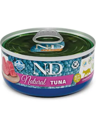 N&D Wet Cat Natural Tuna & Shrimps 140gr