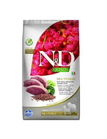 N&D Quinoa Dog Neut. Anatra Med/Max 2,5 Kg