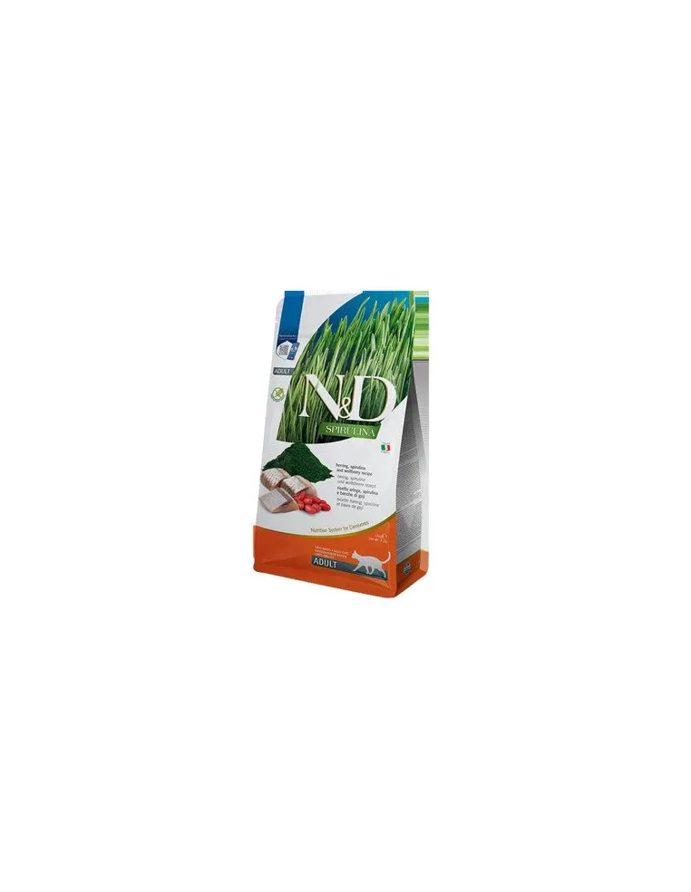 N&D Cat Spirulina Herring Adult 1,5 Kg