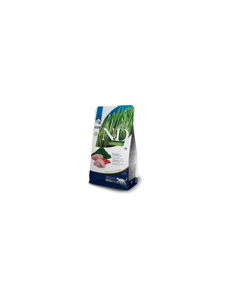 N&D Cat Spirulina Lamb Adult 1,5 Kg