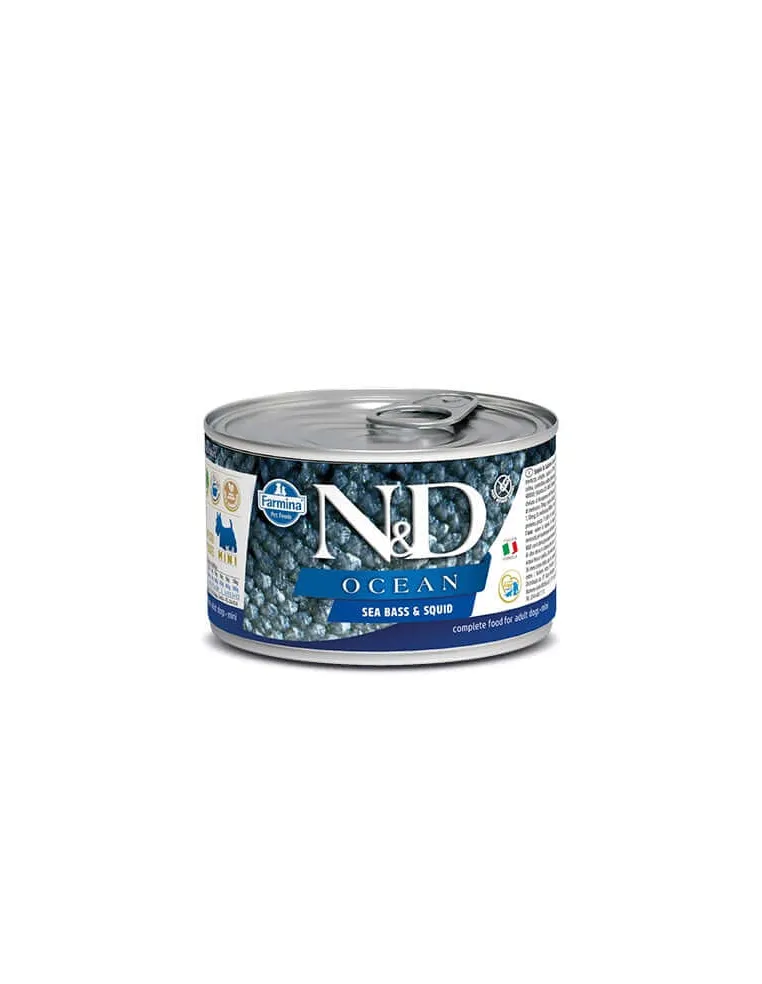 N&D Wet Dog Ocean Merluzzo Calamaro 140 Gr