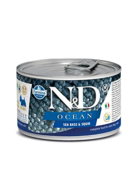 N&D Wet Dog Ocean Merluzzo Calamaro 140 Gr