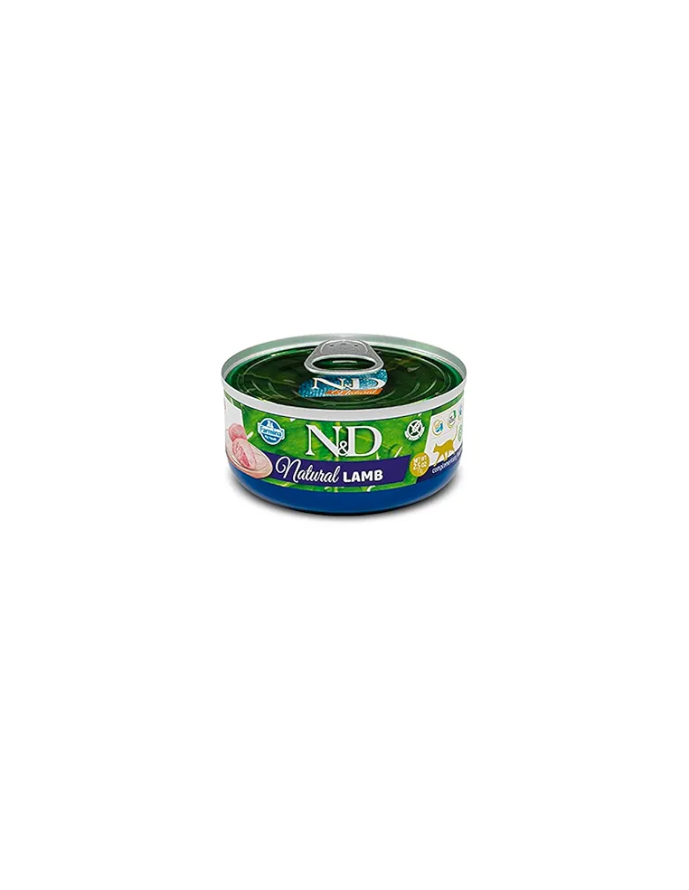 N&D Wet Cat Natural Lamb 70gr