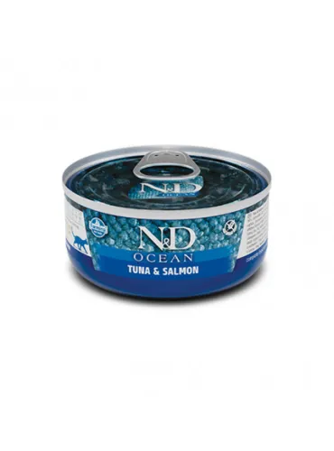 N&D Wet Cat Ocean Tonno E Salmone 70 Gr