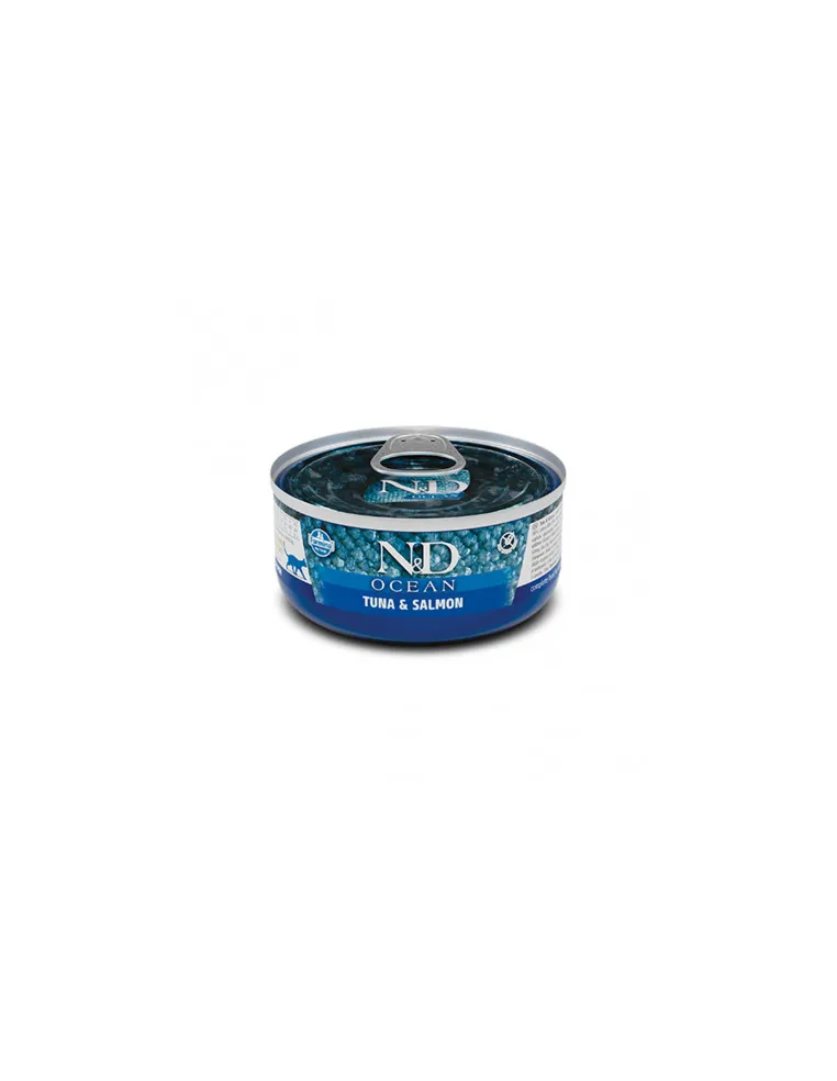 N&D Wet Cat Ocean Tonno E Salmone 70 Gr