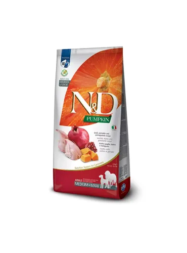 N&D Pumpkin Adult Med&Max Quaglia 12 Kg