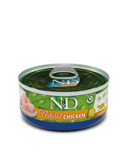 N&D Wet Cat Natural Chicken 140gr N&D Wet Cat Natural Chicken 140gr