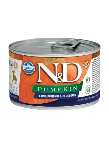 N&D Wet Dog Pumpkin Agnello Puppy 140 Gr
