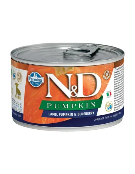N&D Wet Dog Pumpkin Agnello Puppy 140 Gr