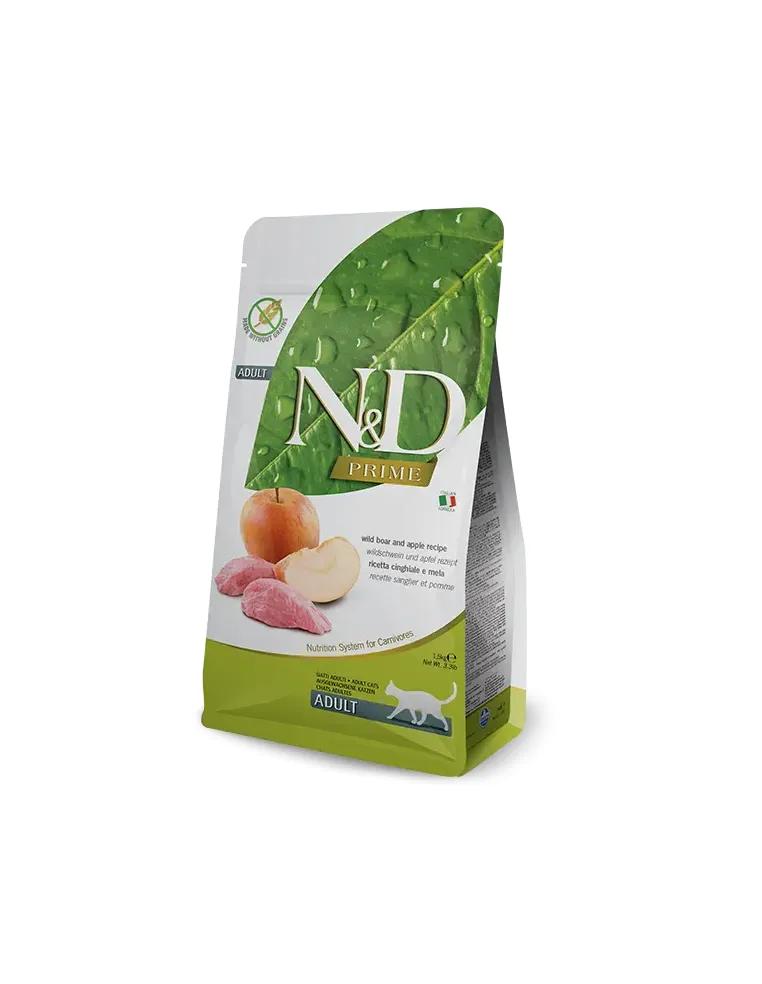 Farmina ned prime gatto cinghiale e mela 5 kg