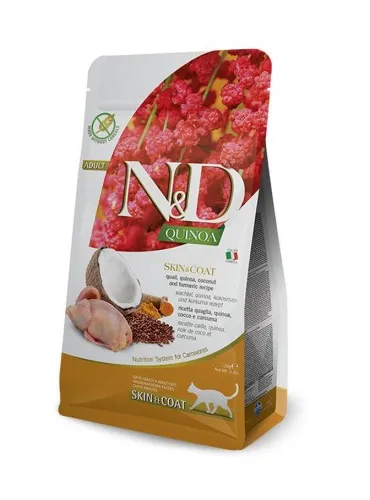 Farmina ned quinoa gatto skinecoat quaglia 5 kg