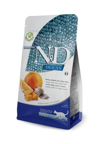 Farmina ned ocean gatto aringa zucca e arancia 5 kg