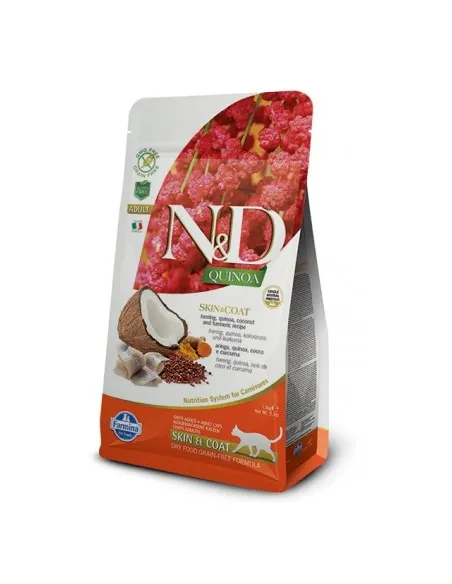 Farmina ned quinoa gatto skinecoat aringhe 1,5 kg Farmina ned quinoa gatto skinecoat aringhe 1,5 kg