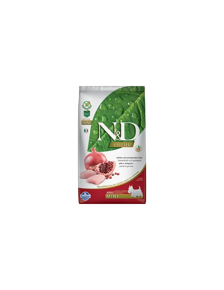 Farmina ned prime cane adult mini pollo e melograno 800 gr