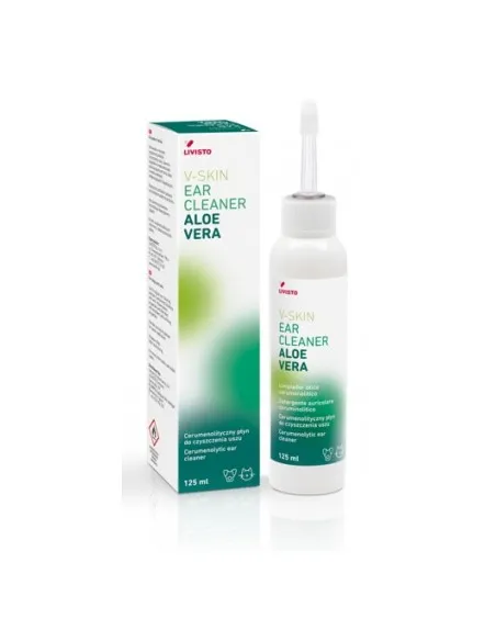 V-Skin Ear Cleaner Aloe Vera Trei da 125 ml