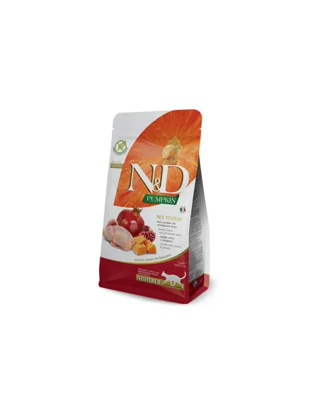 Farmina ned pumpkin gatto neutered quaglia zucca e melograno 300 gr