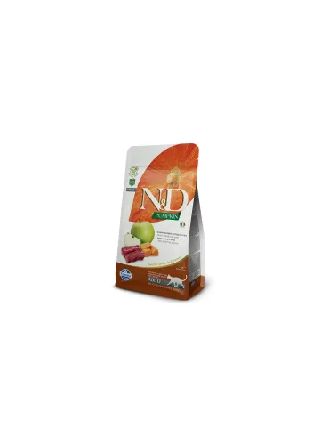Farmina ned pumpkin grain free gatto adult cervo zucca e mela 5 kg