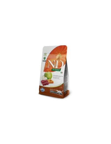 Farmina ned pumpkin grain free gatto adult cervo zucca e mela 5 kg
