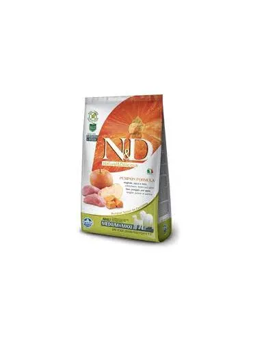 Farmina ned pumpkin grain free adult medio maxi cinghiale zucca e mela 2,5 kg