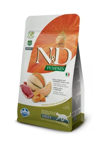 Farmina ned pumpkin gatto adult anatra zucca e melone cantalupo 1,5 kg