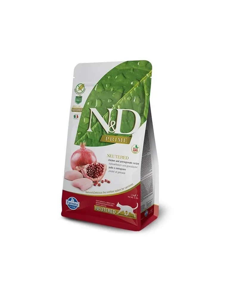 Farmina ned prime gatto pollo e melograno 5 kg