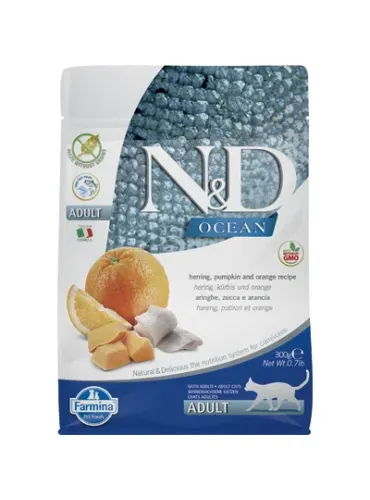 Farmina ned ocean gatto aringa zucca e arancia 300 gr