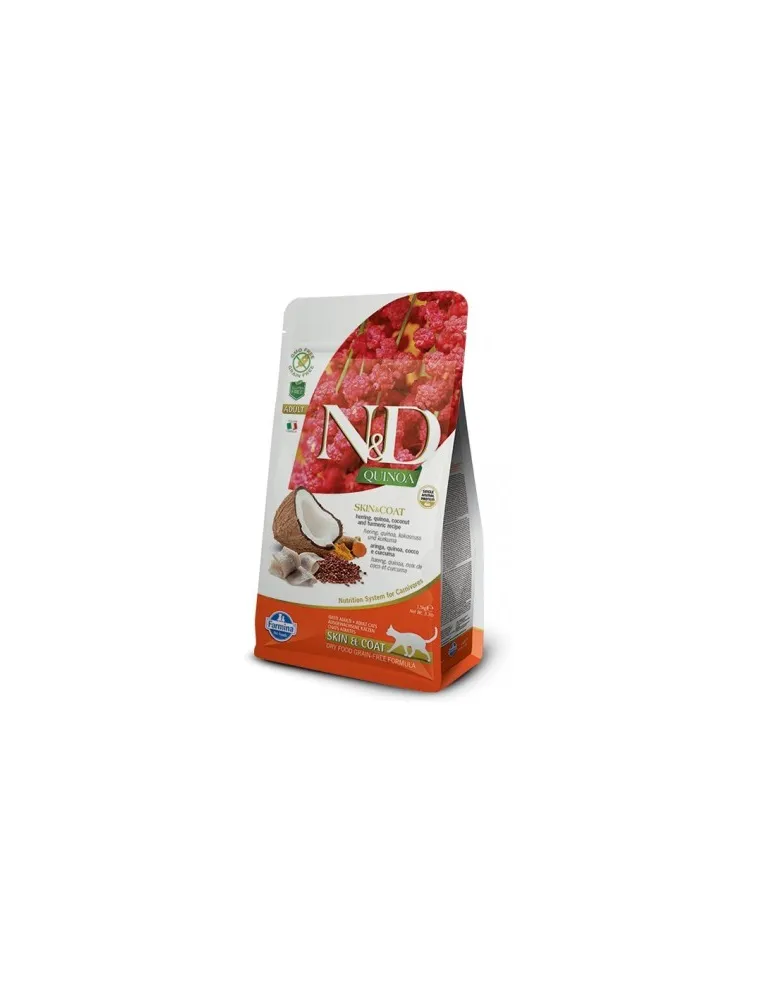 Farmina ned quinoa gatto skinecoat aringhe 5kg