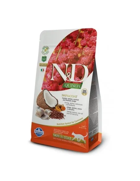 Farmina ned quinoa gatto skinecoat aringhe 5kg