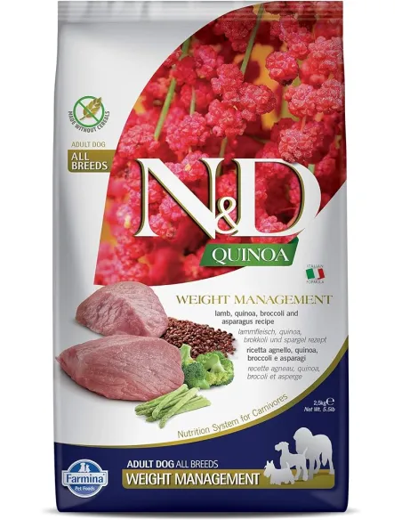 Farmina ned quinoa cane weight management agnello 2,5 kg